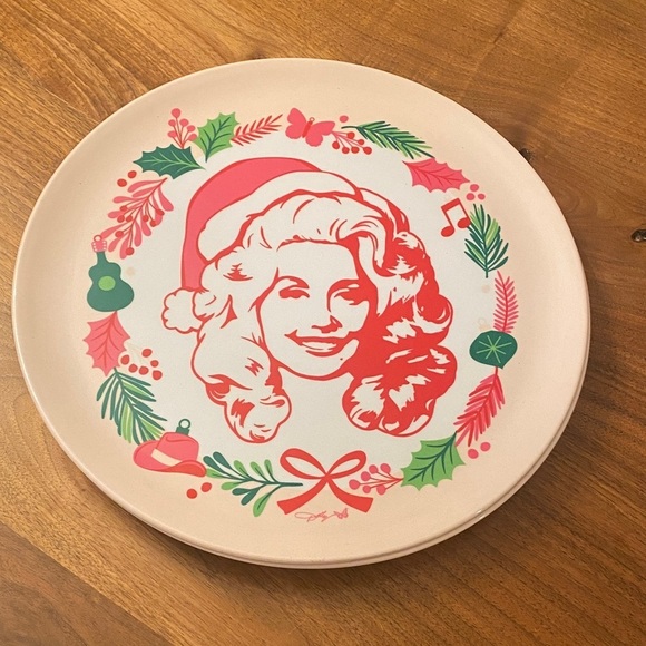 Dolly Parton Other - SALE!! Dolly Parton 14” melamine tray 
Pure Dolly!  Dolly celebrating Christmas